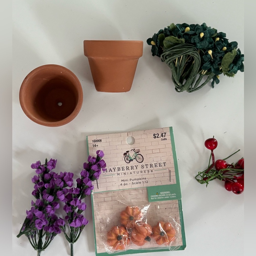 Dollhouse Outdoor Garden Accessories